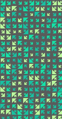 Soyut Renk Yarım Tonlama Noktaları üretken sanat arkaplanı çizimi