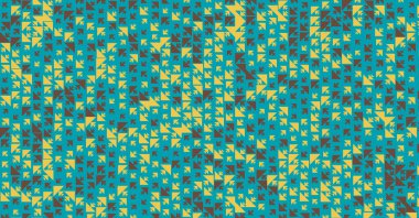 Soyut Renk Yarım Tonlama Noktaları üretken sanat arkaplanı çizimi