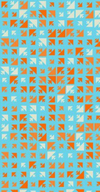 Soyut Renk Yarım Tonlama Noktaları üretken sanat arkaplanı çizimi