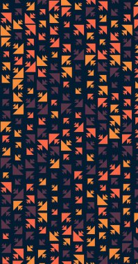 Soyut Renk Yarım Tonlama Noktaları üretken sanat arkaplanı çizimi