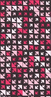 Soyut Renk Yarım Tonlama Noktaları üretken sanat arkaplanı çizimi