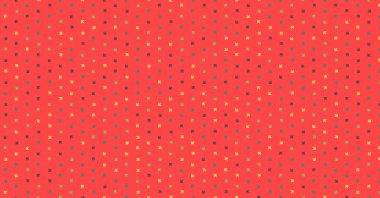 Soyut Renk Yarım Tonlama Noktaları üretken sanat arkaplanı çizimi