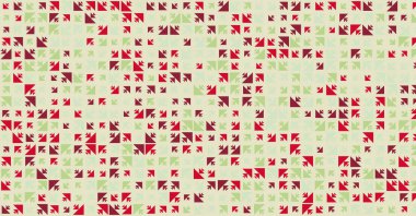 Soyut Renk Yarım Tonlama Noktaları üretken sanat arkaplanı çizimi