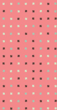 Soyut Renk Yarım Tonlama Noktaları üretken sanat arkaplanı çizimi