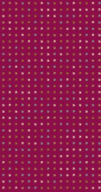 Soyut Renk Yarım Tonlama Noktaları üretken sanat arkaplanı çizimi