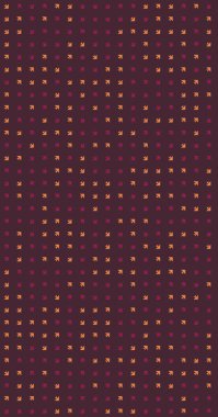 Soyut Renk Yarım Tonlama Noktaları üretken sanat arkaplanı çizimi