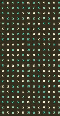 Soyut Renk Yarım Tonlama Noktaları üretken sanat arkaplanı çizimi