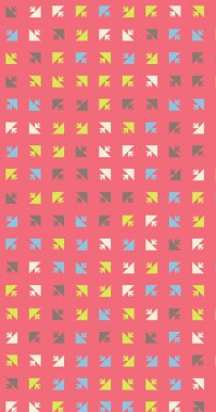 Soyut Renk Yarım Tonlama Noktaları üretken sanat arkaplanı çizimi