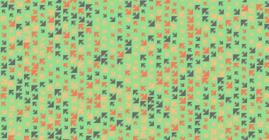 Soyut Renk Yarım Tonlama Noktaları üretken sanat arkaplanı çizimi