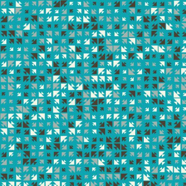 Soyut Renk Yarım Tonlama Noktaları üretken sanat arkaplanı çizimi