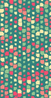 Soyut Renk Yarım Tonlama Noktaları üretken sanat arkaplanı çizimi