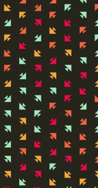 Soyut Renk Yarım Tonlama Noktaları üretken sanat arkaplanı çizimi