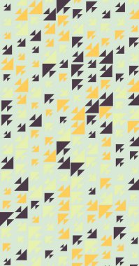 Soyut Renk Yarım Tonlama Noktaları üretken sanat arkaplanı çizimi