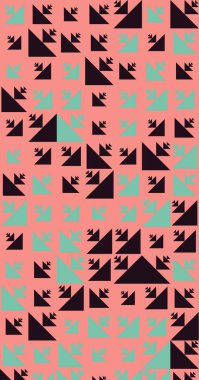 Soyut Renk Yarım Tonlama Noktaları üretken sanat arkaplanı çizimi