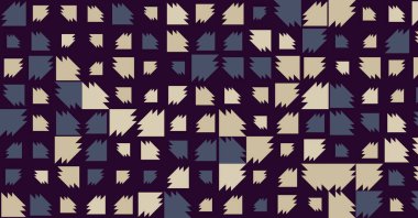 Soyut Renk Yarım Tonlama Noktaları üretken sanat arkaplanı çizimi