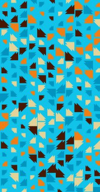 Soyut Renk Yarım Tonlama Noktaları üretken sanat arkaplanı çizimi