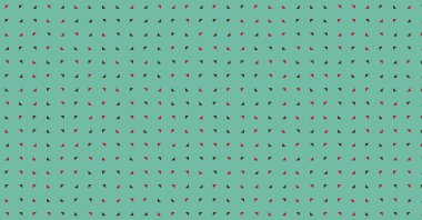 Soyut Renk Yarım Tonlama Noktaları üretken sanat arkaplanı çizimi