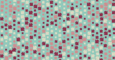 Soyut Renk Yarım Tonlama Noktaları üretken sanat arkaplanı çizimi