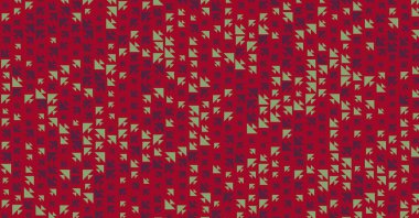 Soyut Renk Yarım Tonlama Noktaları üretken sanat arkaplanı çizimi