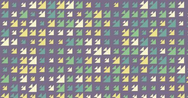 Soyut Renk Yarım Tonlama Noktaları üretken sanat arkaplanı çizimi