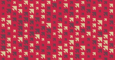 Soyut Renk Yarım Tonlama Noktaları üretken sanat arkaplanı çizimi