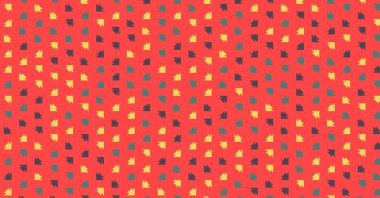 Soyut Renk Yarım Tonlama Noktaları üretken sanat arkaplanı çizimi