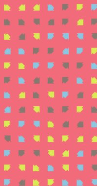 Soyut Renk Yarım Tonlama Noktaları üretken sanat arkaplanı çizimi