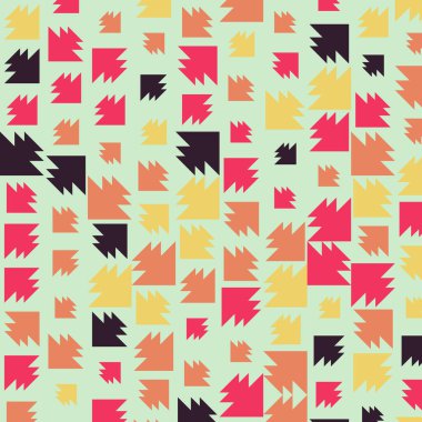 Soyut Renk Yarım Tonlama Noktaları üretken sanat arkaplanı çizimi