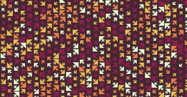 Soyut Renk Yarım Tonlama Noktaları üretken sanat arkaplanı çizimi