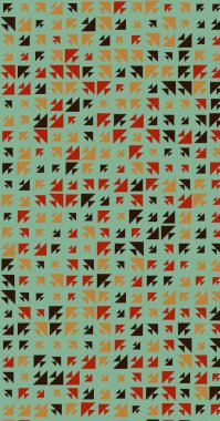 Soyut Renk Yarım Tonlama Noktaları üretken sanat arkaplanı çizimi