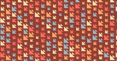 Soyut Renk Yarım Tonlama Noktaları üretken sanat arkaplanı çizimi