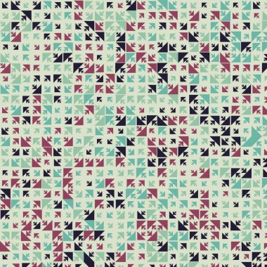 Soyut Renk Yarım Tonlama Noktaları üretken sanat arkaplanı çizimi