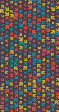 Soyut Renk Yarım Tonlama Noktaları üretken sanat arkaplanı çizimi