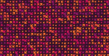 Soyut Renk Yarım Tonlama Noktaları üretken sanat arkaplanı çizimi