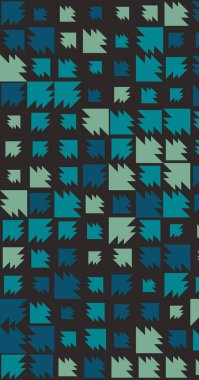 Soyut Renk Yarım Tonlama Noktaları üretken sanat arkaplanı çizimi