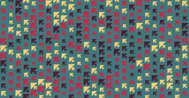 Soyut Renk Yarım Tonlama Noktaları üretken sanat arkaplanı çizimi