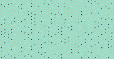 Soyut Renk Yarım Tonlama Noktaları üretken sanat arkaplanı çizimi