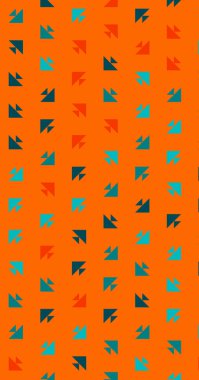 Soyut Renk Yarım Tonlama Noktaları üretken sanat arkaplanı çizimi