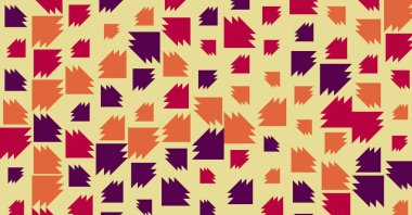 Soyut Renk Yarım Tonlama Noktaları üretken sanat arkaplanı çizimi