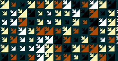 Soyut Renk Yarım Tonlama Noktaları üretken sanat arkaplanı çizimi