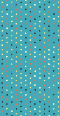 Soyut Renk Yarım Tonlama Noktaları üretken sanat arkaplanı çizimi