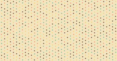 Soyut Renk Yarım Tonlama Noktaları üretken sanat arkaplanı çizimi