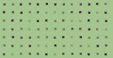 Soyut Renk Yarım Tonlama Noktaları üretken sanat arkaplanı çizimi