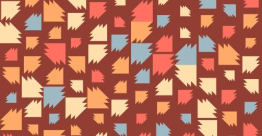 Soyut Renk Yarım Tonlama Noktaları üretken sanat arkaplanı çizimi