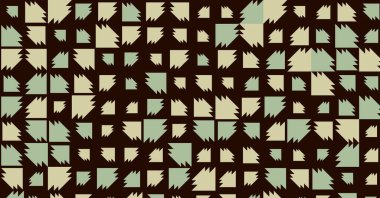 Soyut Renk Yarım Tonlama Noktaları üretken sanat arkaplanı çizimi