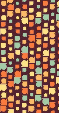 Soyut Renk Yarım Tonlama Noktaları üretken sanat arkaplanı çizimi