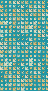 Soyut Renk Yarım Tonlama Noktaları üretken sanat arkaplanı çizimi