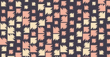 Soyut Renk Yarım Tonlama Noktaları üretken sanat arkaplanı çizimi