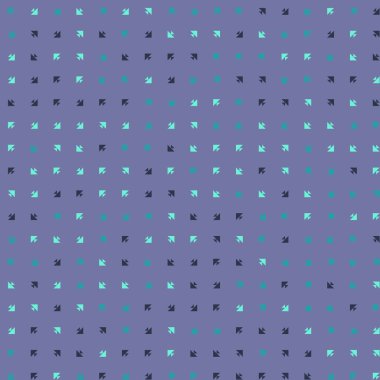 Soyut Renk Yarım Tonlama Noktaları üretken sanat arkaplanı çizimi