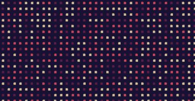 Soyut Renk Yarım Tonlama Noktaları üretken sanat arkaplanı çizimi